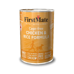 Cage-free Chicken & Rice Formula for Dogs 12.2oz